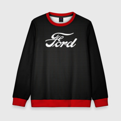 Детский свитшот 3D Ford Форд крбон