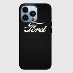 Чехол для iPhone 13 Pro Ford Форд крбон