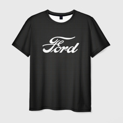 Мужская футболка 3D Ford Форд крбон