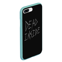 Чехол для iPhone 7Plus/8 Plus матовый Надпись Dead Inside - фото 2
