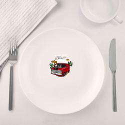 Набор: тарелка + кружка Путешествие на авто - фото 2