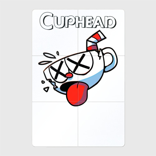 Магнитный плакат 2Х3 Cuphead разбитая чашечка