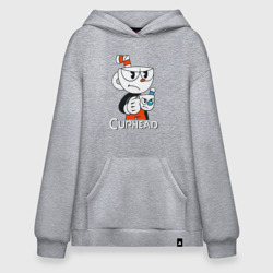 Худи SuperOversize хлопок Cuphead чашечка с чашечкой