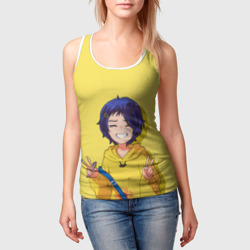 Женская майка 3D Приоритет чудо-яйца Ото Ай - фото 2