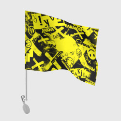 Флаг для автомобиля Черно-желтый беспредел