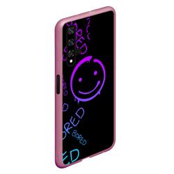 Чехол для Honor 20 Neon Bored Half pattern - фото 2