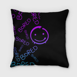 Подушка 3D Neon Bored Half pattern