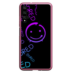 Чехол для Honor 20 Neon Bored Half pattern