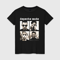 Женская футболка хлопок DEPECHE MODE | ДЕПЕШ МОД.