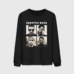 Мужской свитшот хлопок Депеш Мод коллаж
