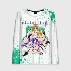 Женский лонгслив 3D Когда плачут цикады: Карма, персонажи