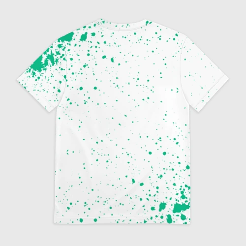 Мужская футболка 3D с принтом Когда плачут цикады: Карма, персонажи, вид сзади #1