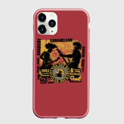 Чехол для iPhone 11 Pro Max матовый Punk Rock Панки Живы