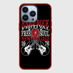 Чехол для iPhone 13 Pro Hard rock festival