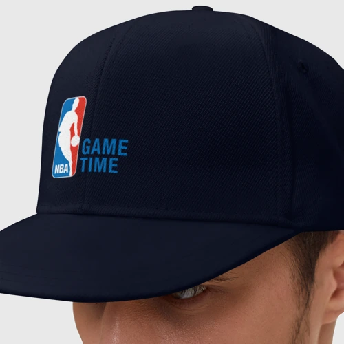 Кепка снепбек с прямым козырьком NBA Game Time
