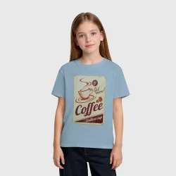 Детская футболка хлопок Coffee Cup Retro - фото 2