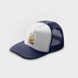 Кепка тракер с сеткой Coffee Cup Retro - фото 2