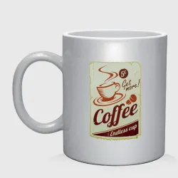 Кружка керамическая Coffee Cup Retro