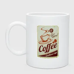 Кружка керамическая Coffee Cup Retro
