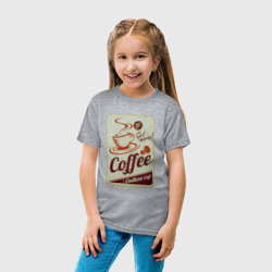 Детская футболка хлопок Coffee Cup Retro - фото 2