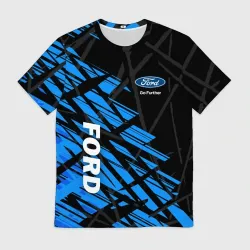 Мужская футболка 3D Ford современный стиль