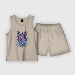 Детская пижама с шортами хлопок Хорнет