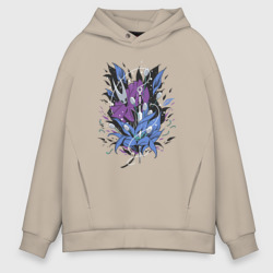 Мужское худи Oversize хлопок Хорнет