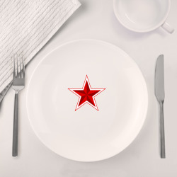 Набор: тарелка + кружка Звезда ВС РФ - фото 2