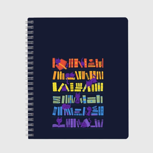 Тетрадь Коты и книги