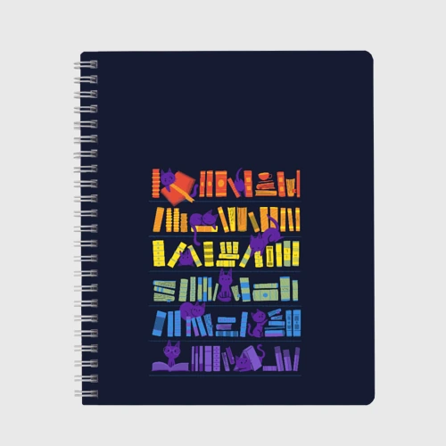 Тетрадь Коты и книги