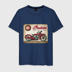 Мужская футболка хлопок Indian motorcycle 1901