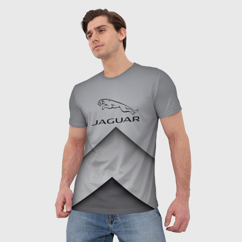 Мужская футболка 3D JAGUR ЯГУАР., цвет 3D печать - фото 3