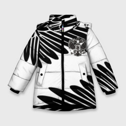 Герб России крылья свободы – Зимняя куртка для девочек 3D с принтом купить
