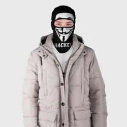 Балаклава 3D Маска хакера - фото 2