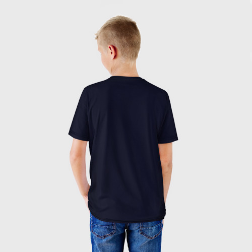 Детская футболка 3D Хакер, цвет 3D печать - фото 4