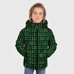 Зимняя куртка для мальчиков 3D Двоичный Код Binary Code - фото 2