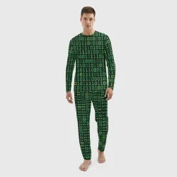 Мужской костюм для дома 3D Двоичный Код Binary Code - фото 2