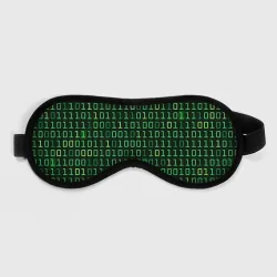 Маска для сна 3D Двоичный Код Binary Code