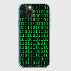 Чехол для iPhone 12 Pro Двоичный Код Binary Code