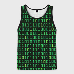 Мужская майка 3D Двоичный Код Binary Code