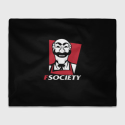 Плед 3D Fsociety hacking
