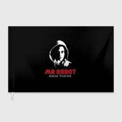Флаг 3D MR robot Хакер