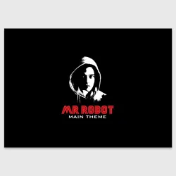Поздравительная открытка MR robot Хакер