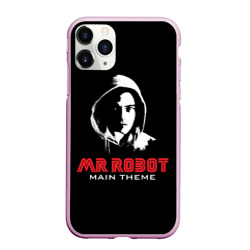 Чехол для iPhone 11 Pro матовый MR robot Хакер