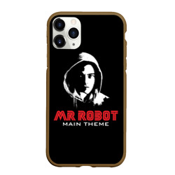 Чехол для iPhone 11 Pro Max матовый MR robot Хакер