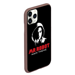 Чехол для iPhone 11 Pro Max матовый MR robot Хакер - фото 2