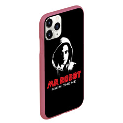 Чехол для iPhone 11 Pro Max матовый MR robot Хакер - фото 2