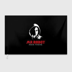 Флаг 3D MR robot Хакер