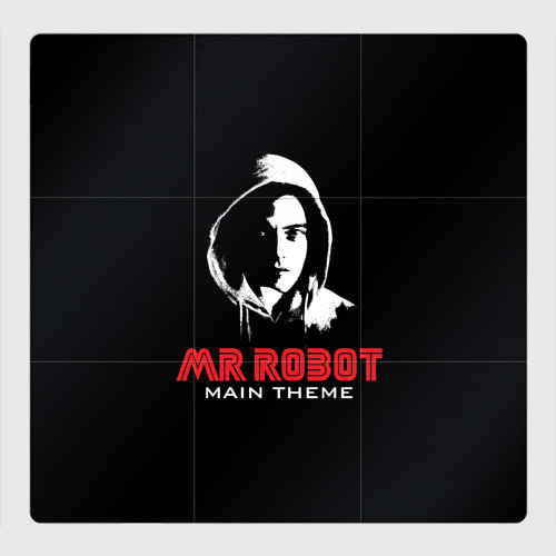 Магнитный плакат 3Х3 MR robot Хакер