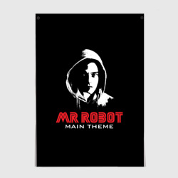 Постер MR robot Хакер